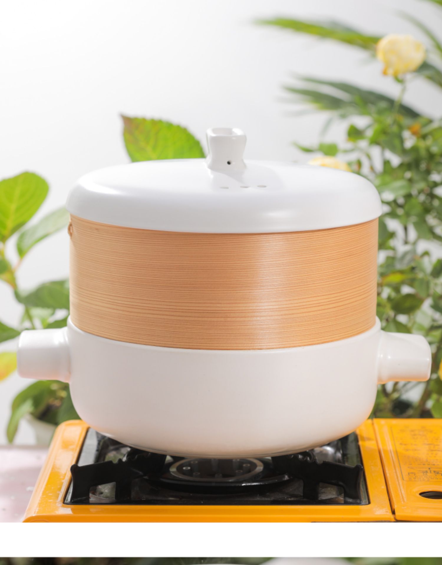 封后(fenghou)汤锅609852386108 厨娘物语 白色蒸笼砂