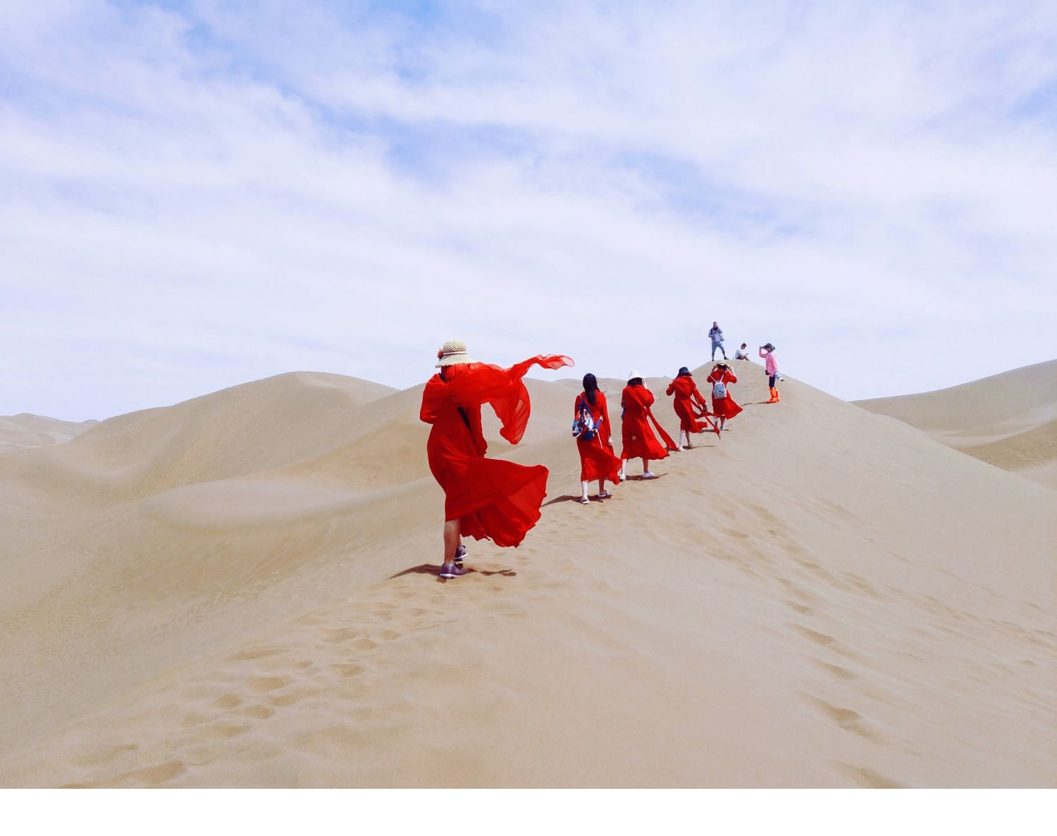 new lake围巾/丝巾/披肩1 new lake海边旅行拍照穿搭配丝巾超大红色