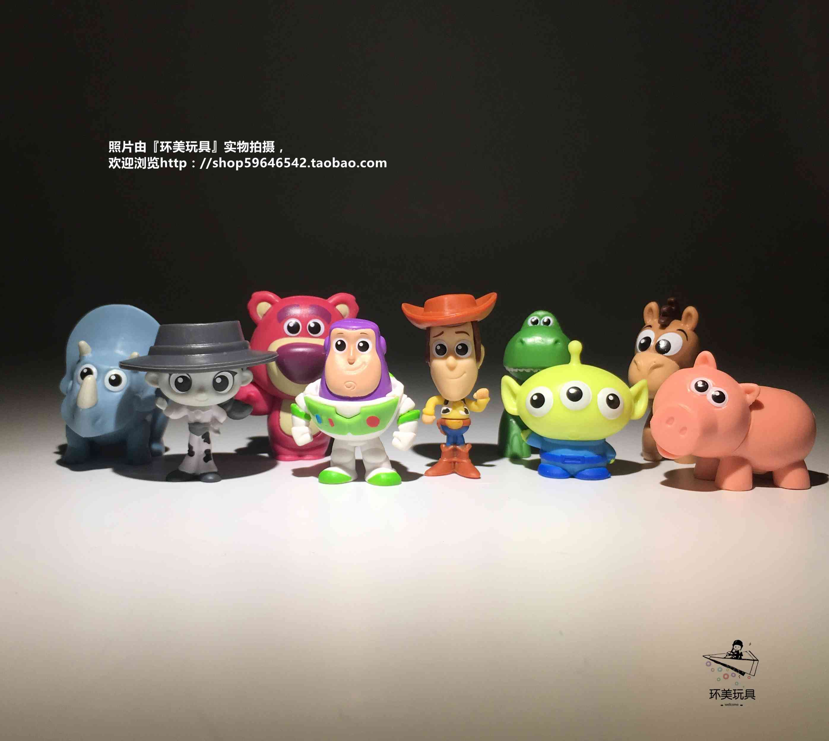 玩具总动员三眼仔巴斯胡迪公仔人偶摆件迷你手办正版乐透系列玩具