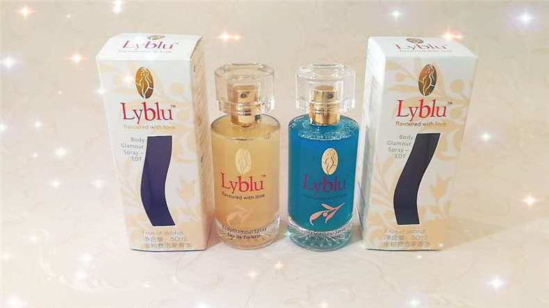 费洛蒙金粉香水夫妻挑逗情侣调情异性吸引男女情趣香氛蓝粉