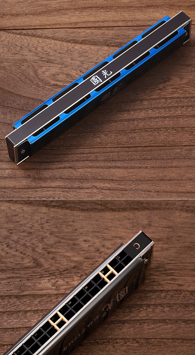 口琴28孔复音重音c调 进口音簧 初学者学生入门儿童成人专业演奏级