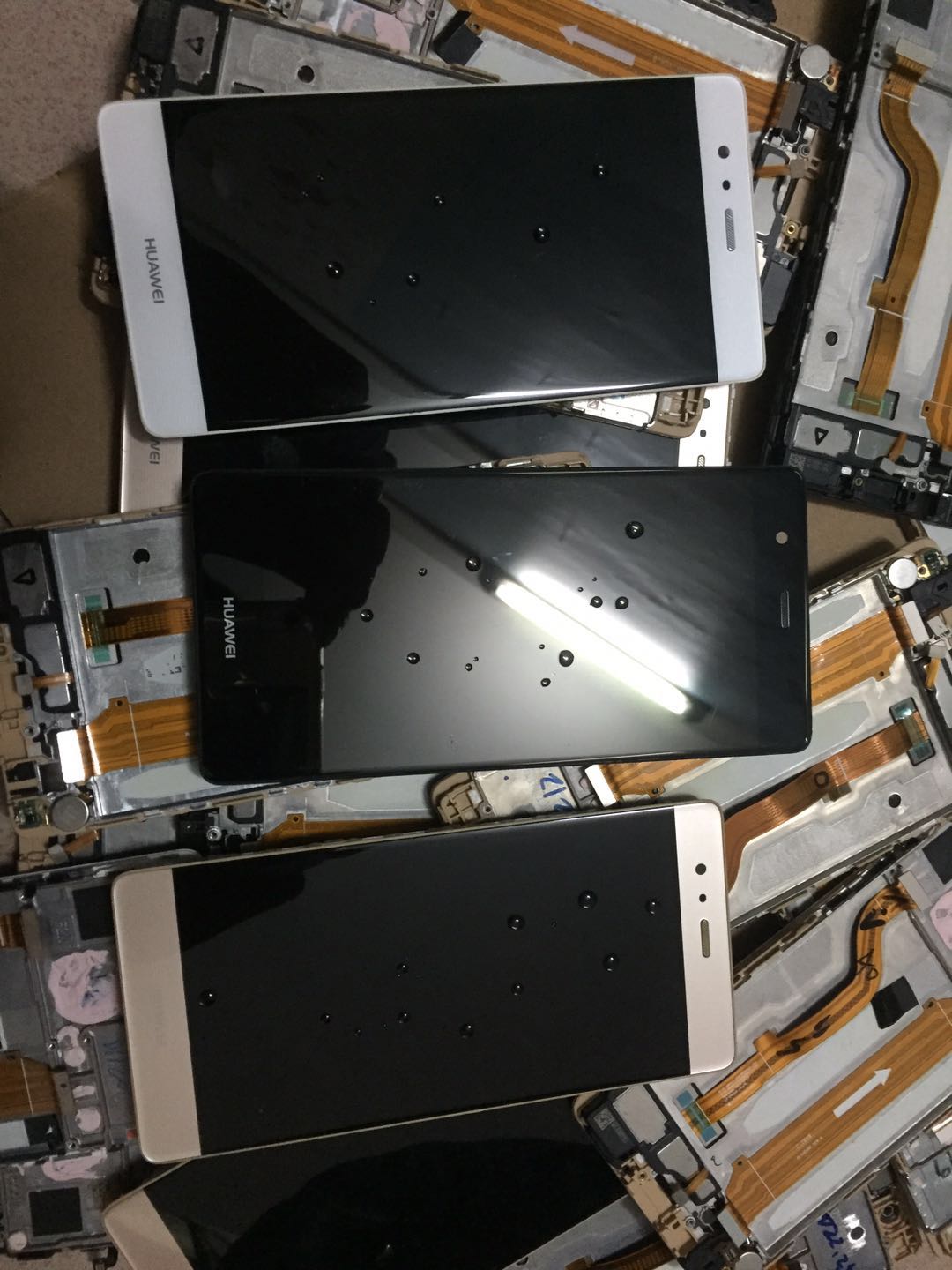 华为拆机总成幕带框 荣耀v9 v10 p10plus 荣耀9 v10原装拆机