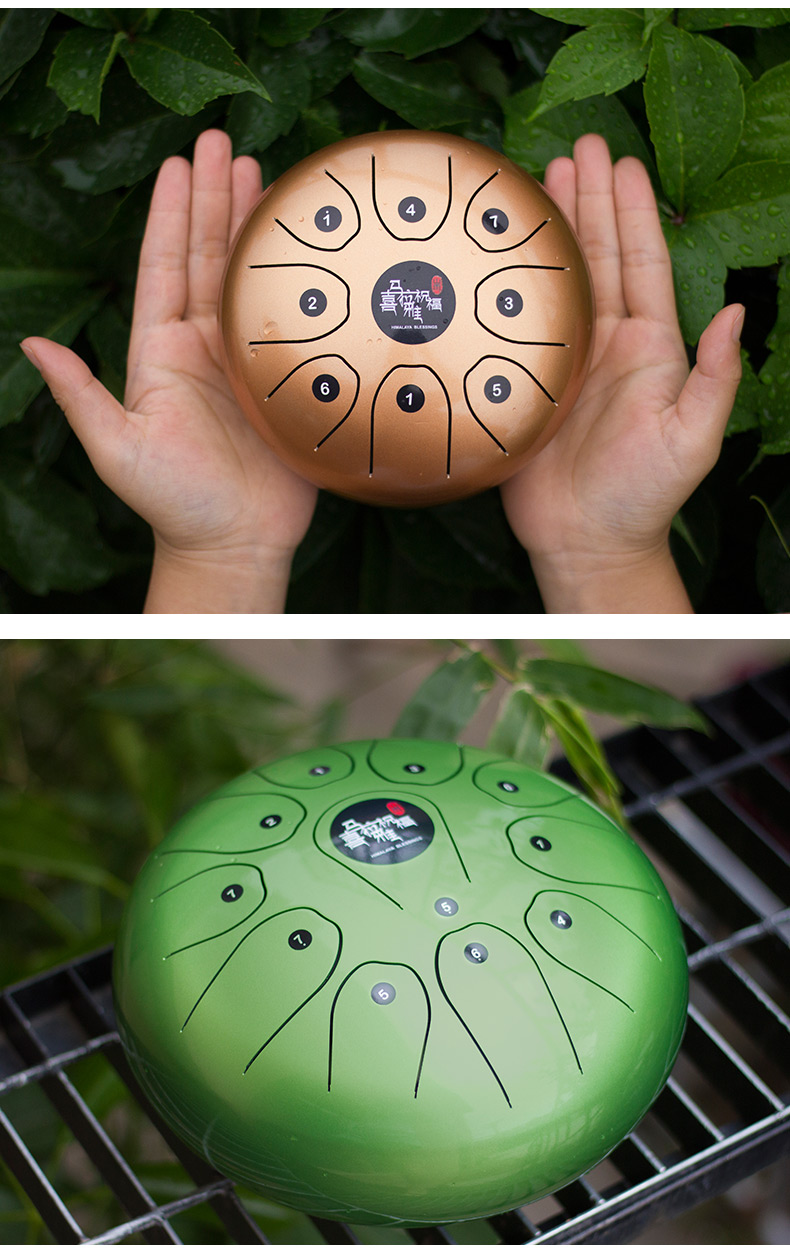 正品好先生同款手鼓14寸15音金色空灵鼓色空鼓钢舌鼓忘忧鼓无忧鼓成人