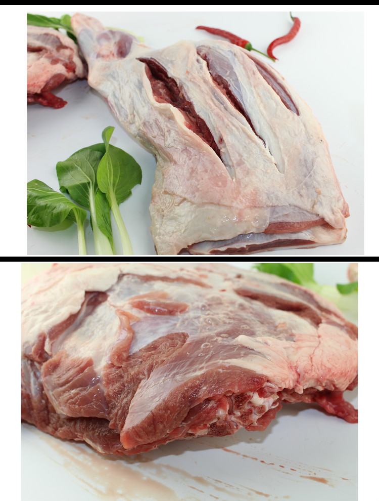 超级新品 羊腿肉 1500g 无小腿 小山羊 活羊生鲜羊肉 yfz可开发票