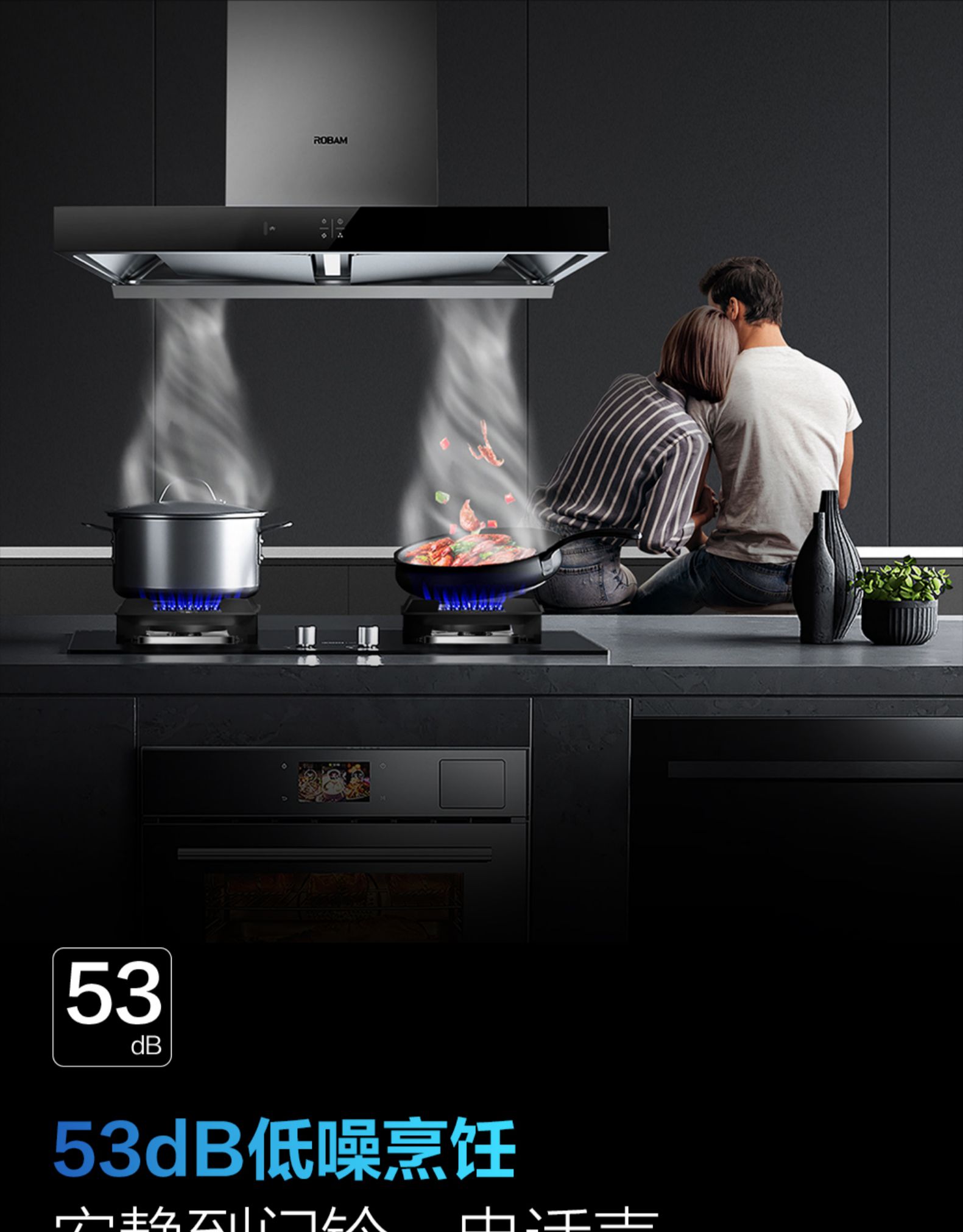 老板新品电器吸油烟机直吸直排大吸力油烟机不锈钢色