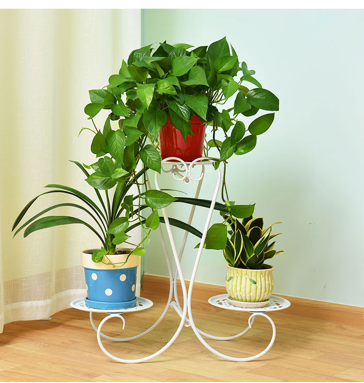 雅诺居装饰用品/礼品 雅诺居 欧式铁艺多层室内阳台客厅省空间落地式