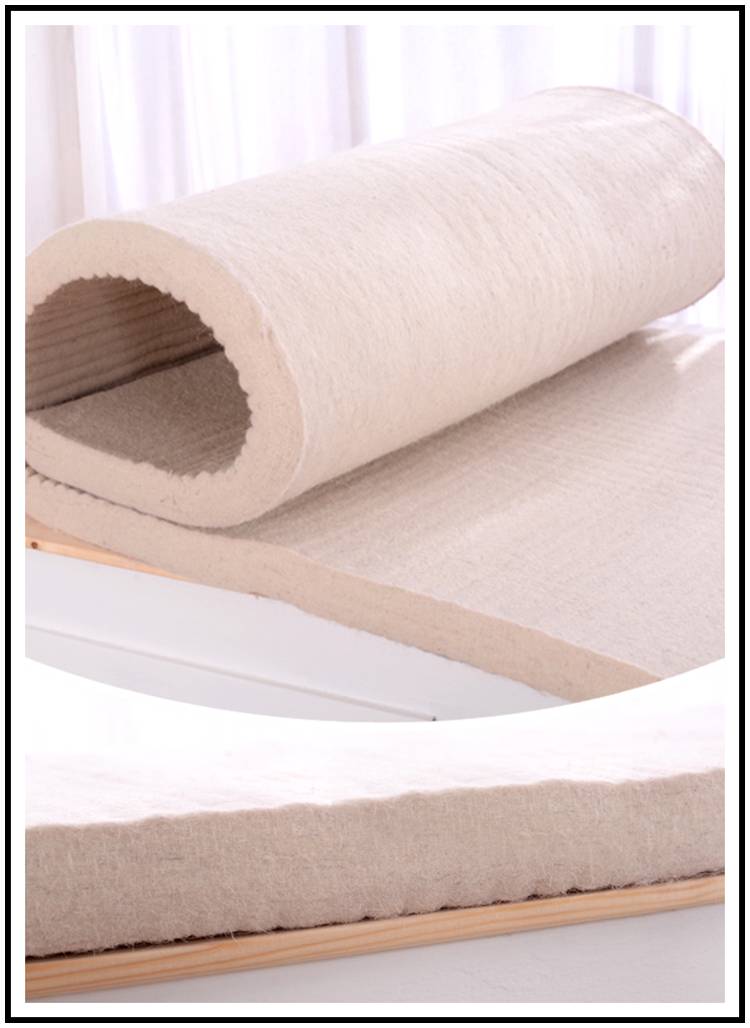 加厚炕毡纯羊毛毡床垫羊毛床褥双人榻榻米炕垫家用学生床毡子定制