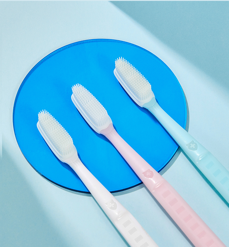 纳美青春牙刷3支清风牙刷3支国风牙刷3支纳米软毛不易倒毛