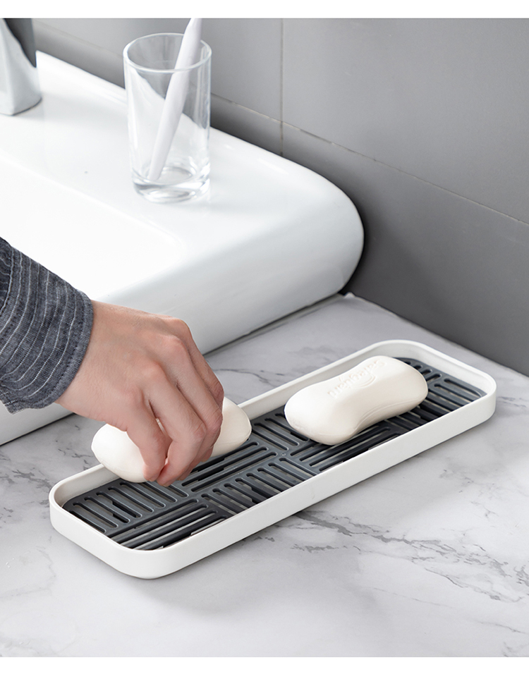 大肥皂盒大号长方形沥水盒洗衣皂盒肥皂香皂置物架香皂盒沥水创意feng