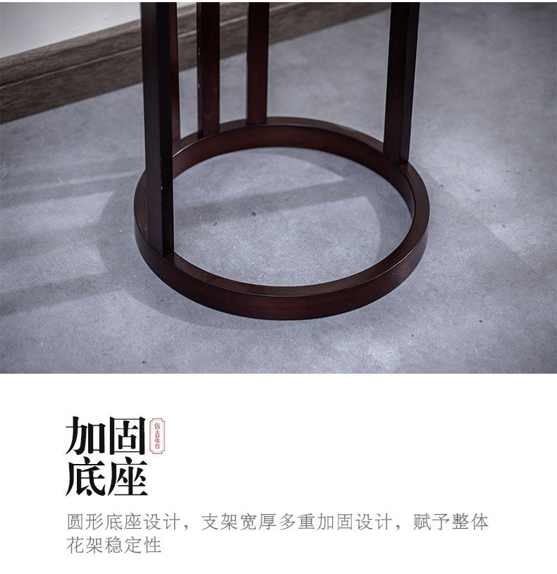 玺晴花架xqpdd 玺晴中式花架客厅落地式吊兰架绿萝仿古花几花台 室内竹花盆栽架置物架 价格图片品牌报价 苏宁易购玺晴家具旗舰店