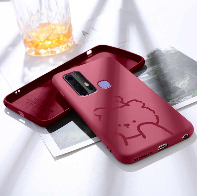 vivoz6手机壳女款vivo网红小熊软壳z6防摔个性创意超薄简约可爱青春