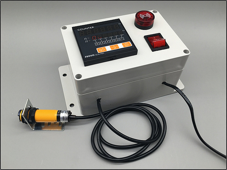 定做 传送带输送机计数器 工业设备自动感应记数器 流水线计数表h