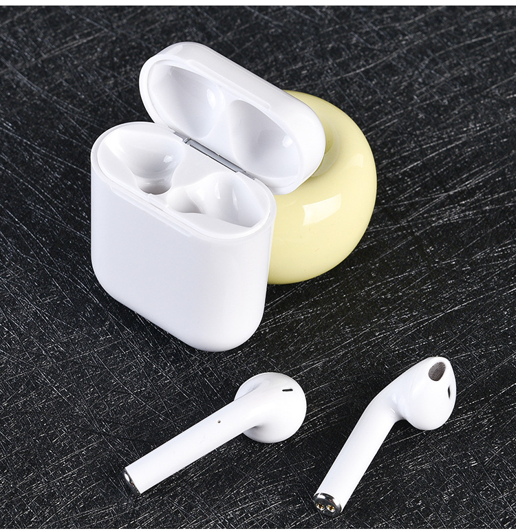 无线蓝牙耳机50i12tws迷你跑步运动双耳弹窗触摸苹果安卓通用