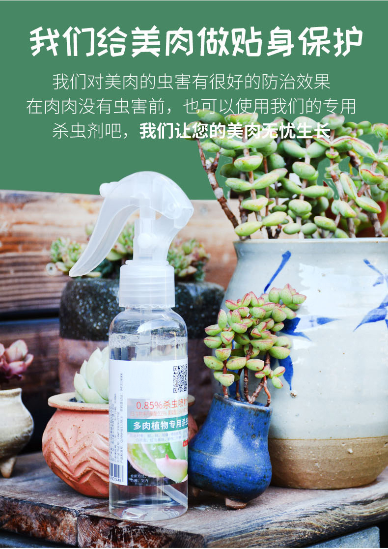 abay多肉专用杀虫剂虫小白药杀蚜虫蚧壳虫红蜘蛛小飞虫家用杀虫药