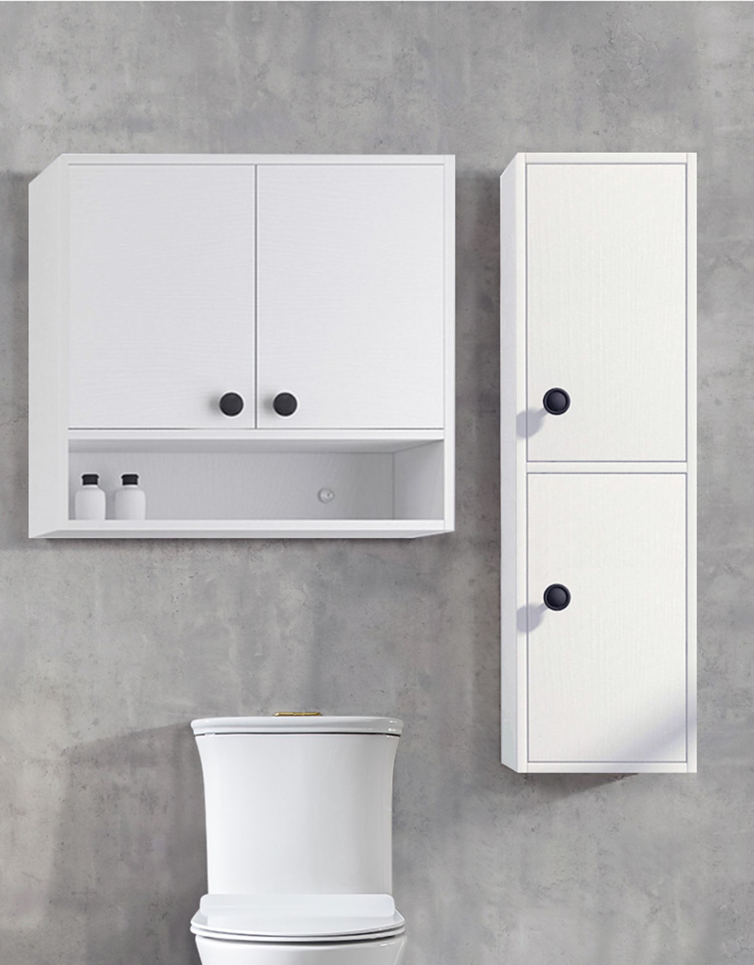 卫生间置物储物柜浴室边柜收纳柜厕所窄柜马桶边角柜夹缝立柜侧柜