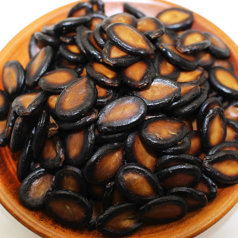 新货水煮西瓜子散装五香咸味黑瓜子喝茶瓜子十八茴100g干果零食