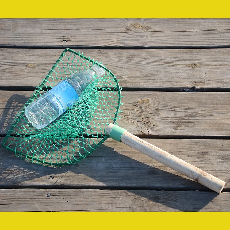 超级新品 捞虾网海鲜抄网餐厅水产市场渔捞网超市卖鱼网木抄网渔网兜