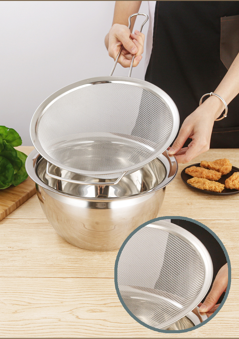 haoyangdao304特厚不锈钢油盆 油缸鼓形油鼓 调料猪油盆 和面盆带盖