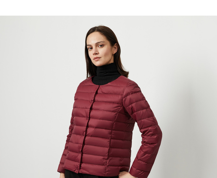 波司登新款女装中老年羽绒服内胆短款保暖b90130006b