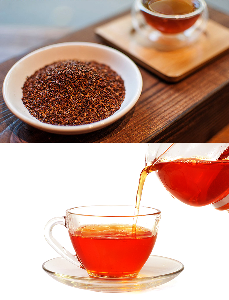 日本tealife路易波士茶rooibos孕妇可用国宝茶养颜安神助眠101包