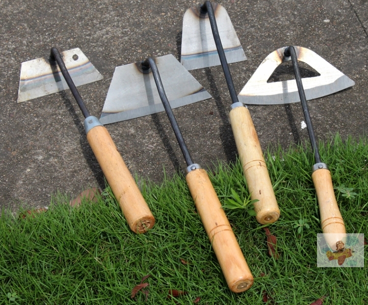 jingping种花工具家用园艺挖土小铲子铁铲耙子小锄头赶海挖野菜除草