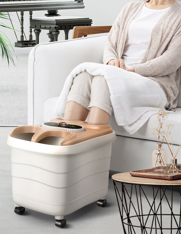 德国佳仁双人足浴盆洗脚盆家用双人恒温泡脚桶全自动加热足浴器泡脚盆