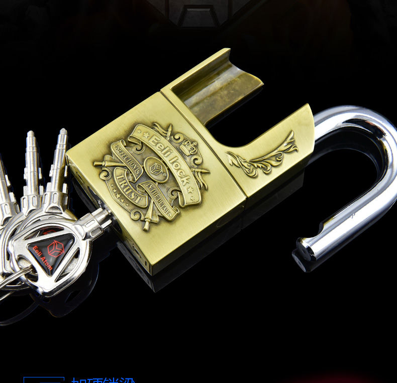 锁子意利原子挂锁小仓库大门锁宿舍抽屉柜子锁防水防锈防撬防盗锁