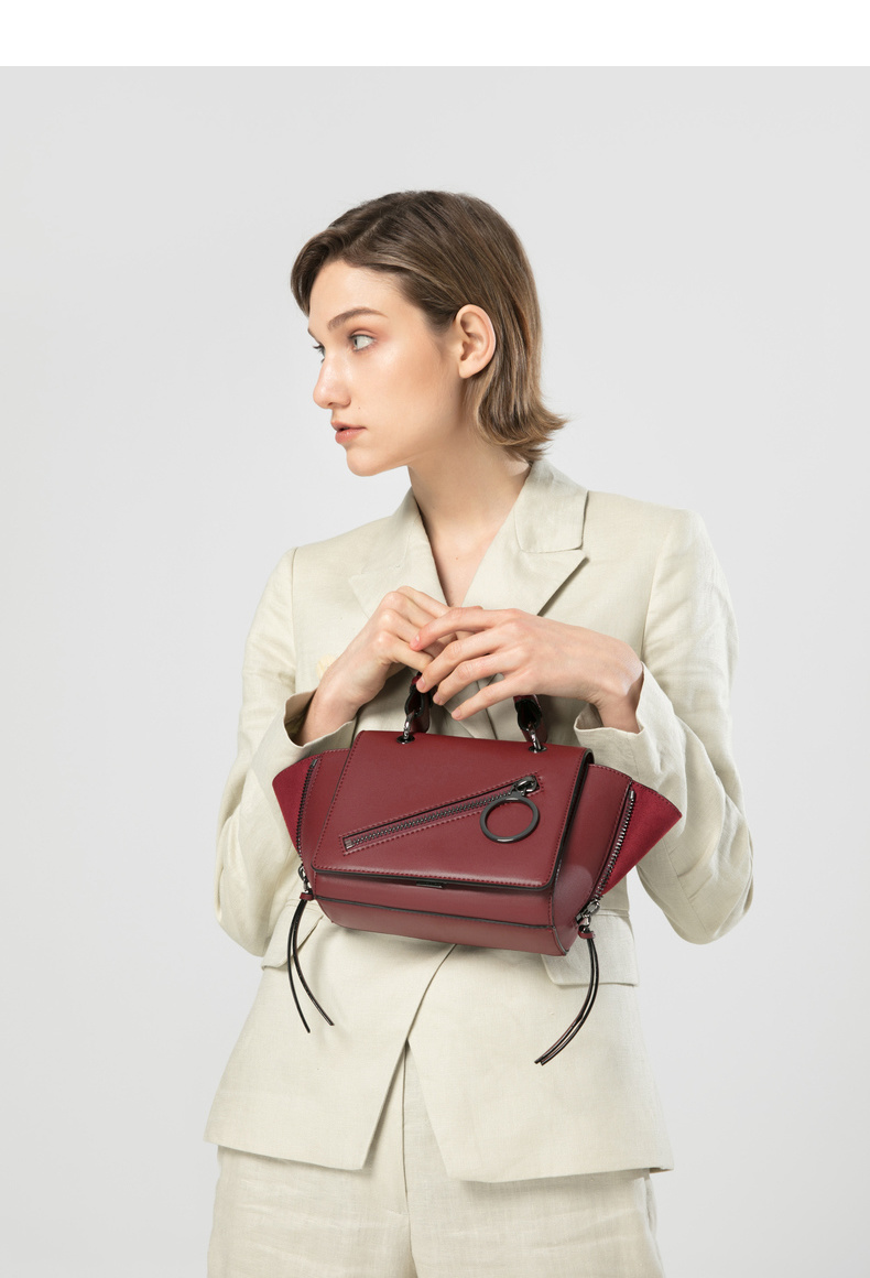 charleskeith小ck女包拉链圆环女单肩秋千包ck250780917