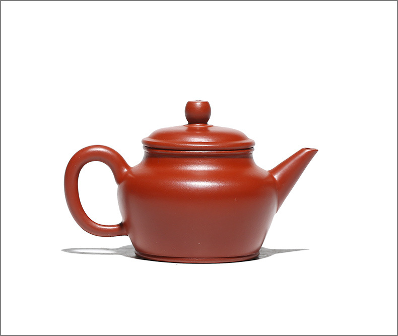 宜兴紫砂壶小号茶具李海燕大红袍茶壶剑流水平壶