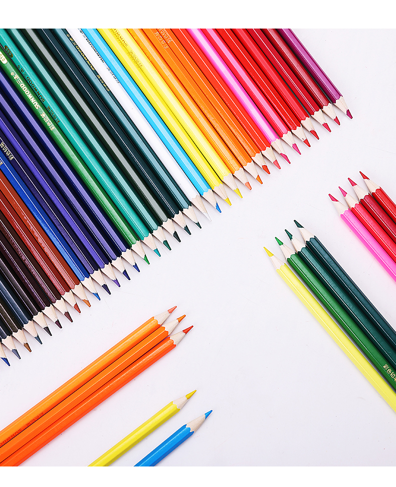 三木sunwood5795彩铅笔专业手绘绘画铅笔填色彩色铅笔初学者彩铅笔
