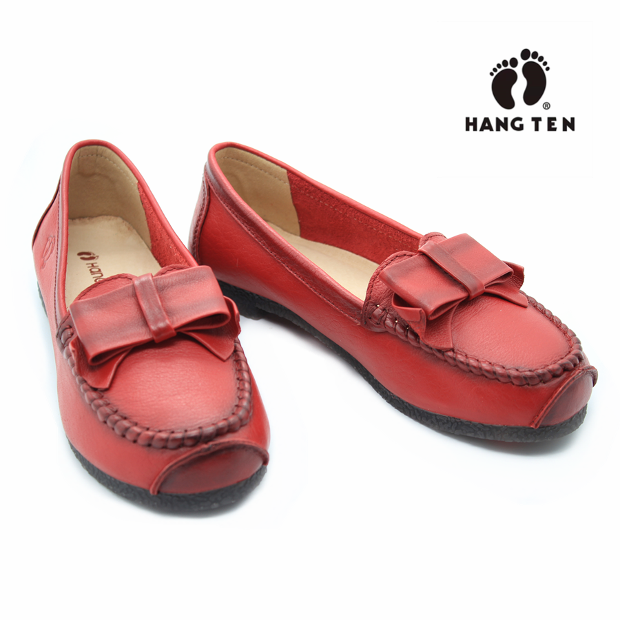 欢腾 女士休闲蝴蝶结女单鞋