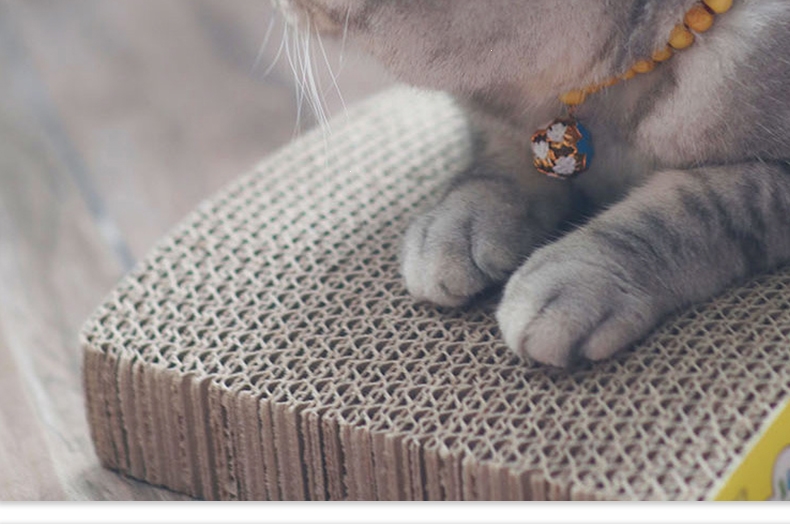 猫抓板猫咪武速达磨爪器猫窝猫爪垫防猫爪沙发保护不掉屑瓦楞纸猫咪