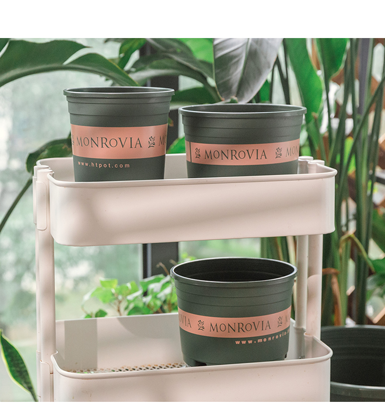 环球加仑盆塑料圆形绿萝花盆阳台树脂种菜盆种花多肉月季花盆