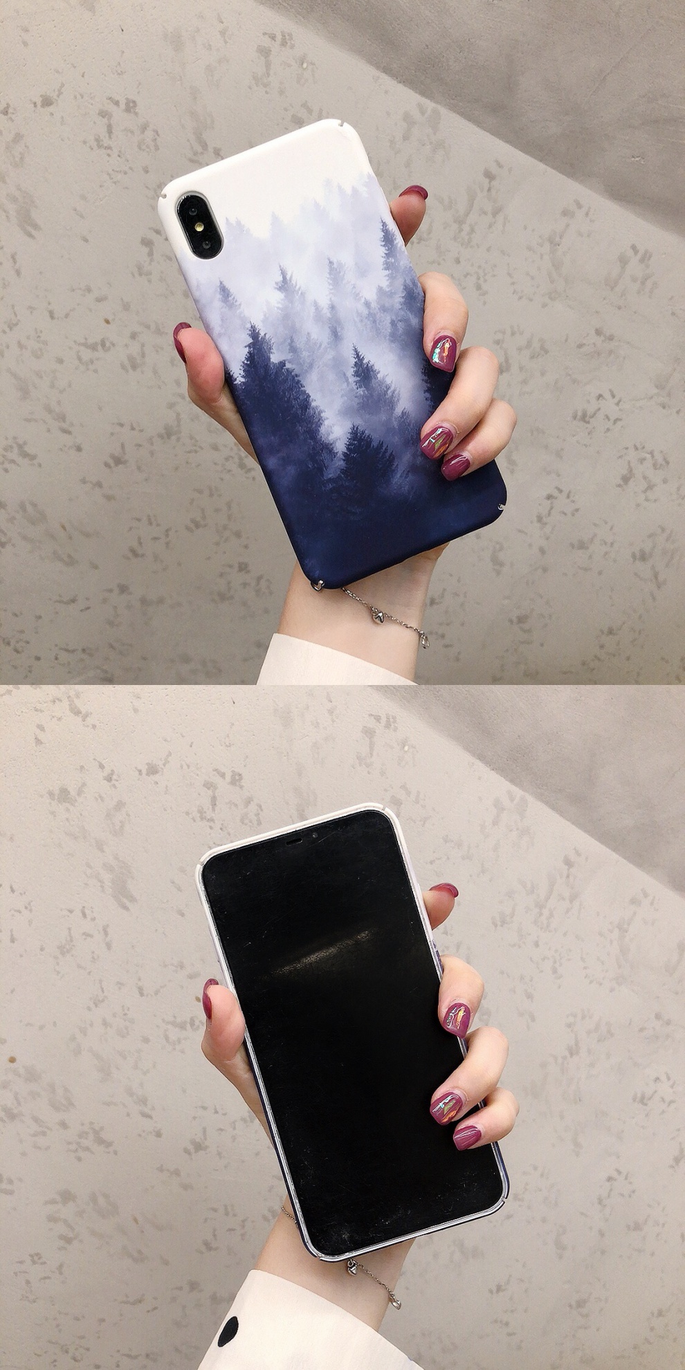 火豹迷雾森林iqoo手机壳iqooeo硬壳vivoz5超薄z5秋冬vivoy3男ys女vivo