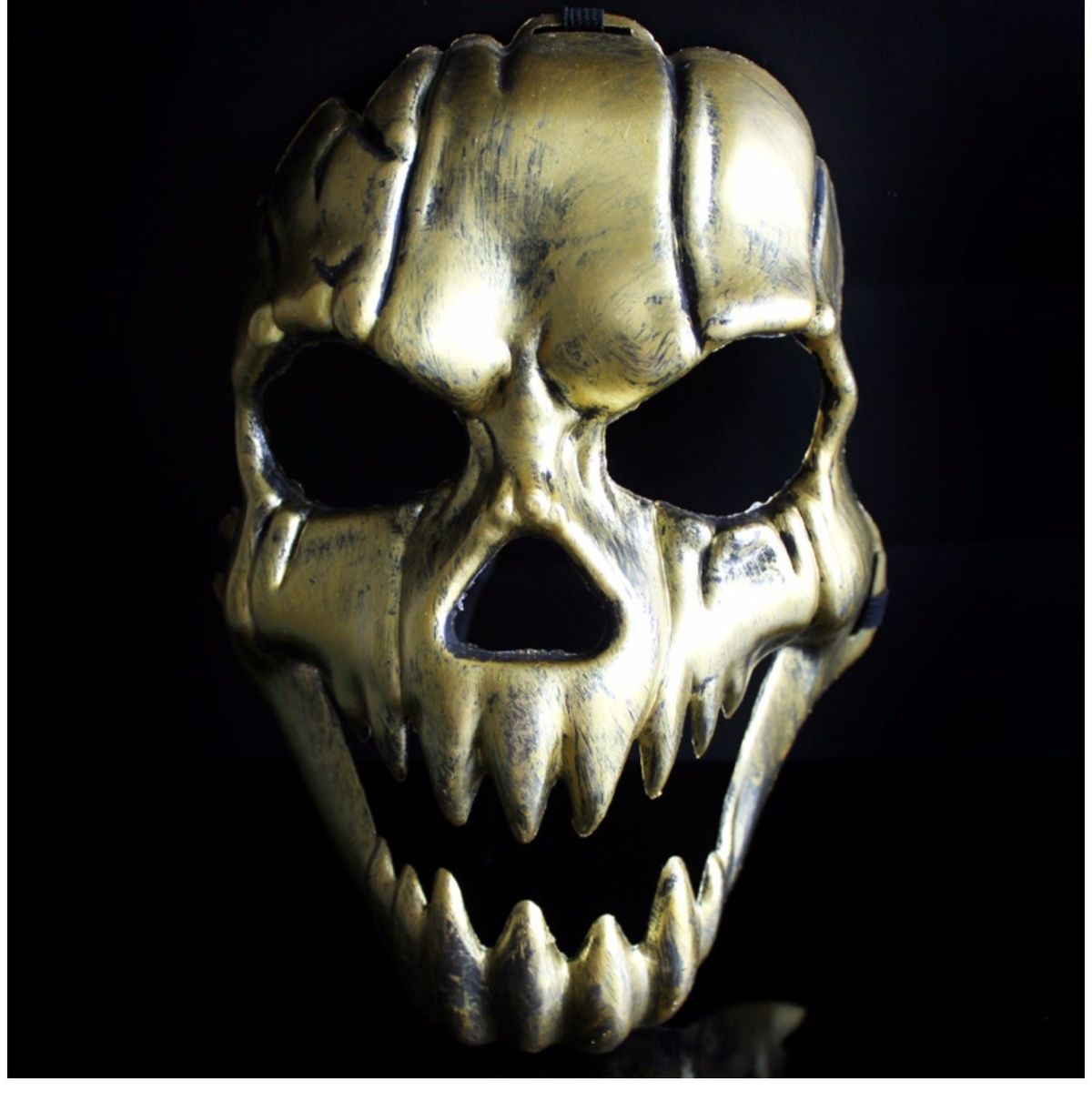 万圣节恐怖面具成人骷髅头斯巴达僵尸cs野战面罩吸血鬼杀人狂杰森v字