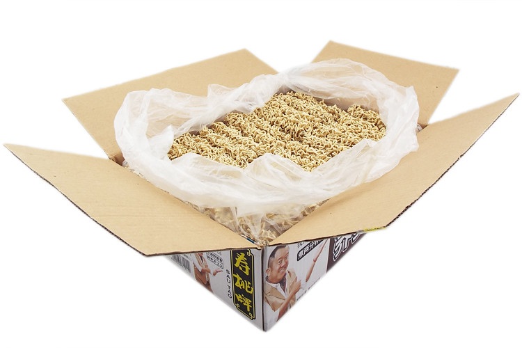 香港寿桃牌 非油炸 荞麦面 1.75kg 一整箱装 24个面饼