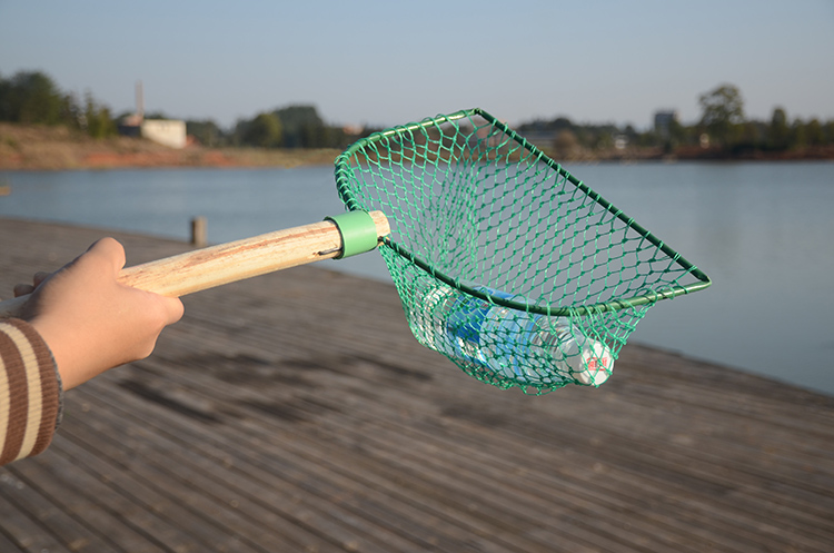 超级新品 捞虾网海鲜抄网餐厅水产市场渔捞网超市卖鱼网木抄网渔网兜