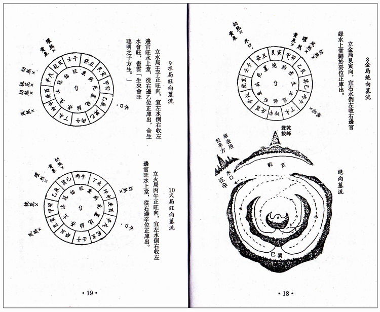 開門放水全集講義破墓水九星三合九星水法圖解五星斷法