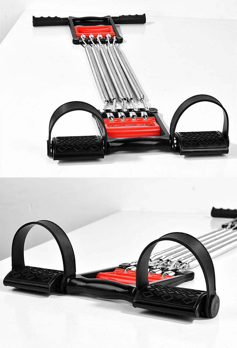 多功能弹簧健身三用拉力器臂力器扩胸器练胸肌训练器材拉簧胸肌器