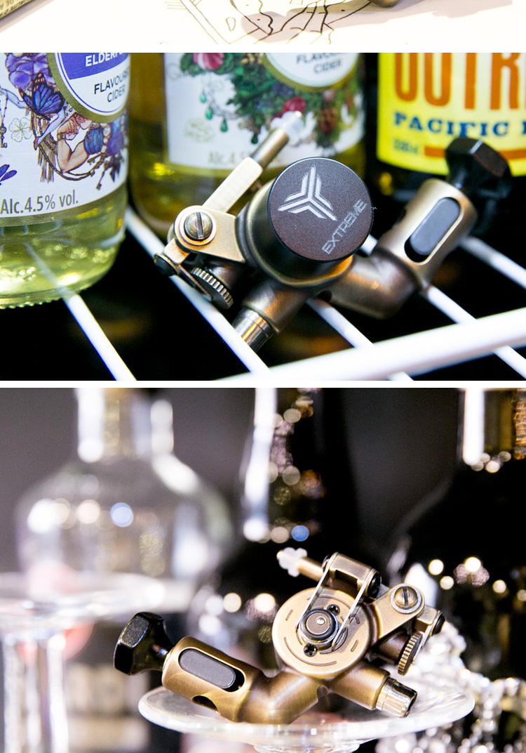 龙鹰纹身器材纹身机马达机专业打雾割线一体机荣耀之心偏心轮均色