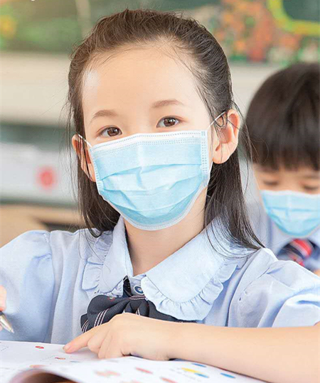 20只儿童口罩一次性三层防护10只包小学生孩子防尘批发