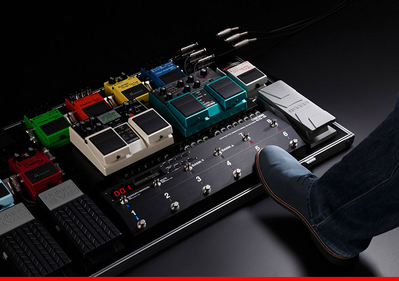 roland罗兰 ms-3 es-5 es-8 吉他贝斯线路控制器