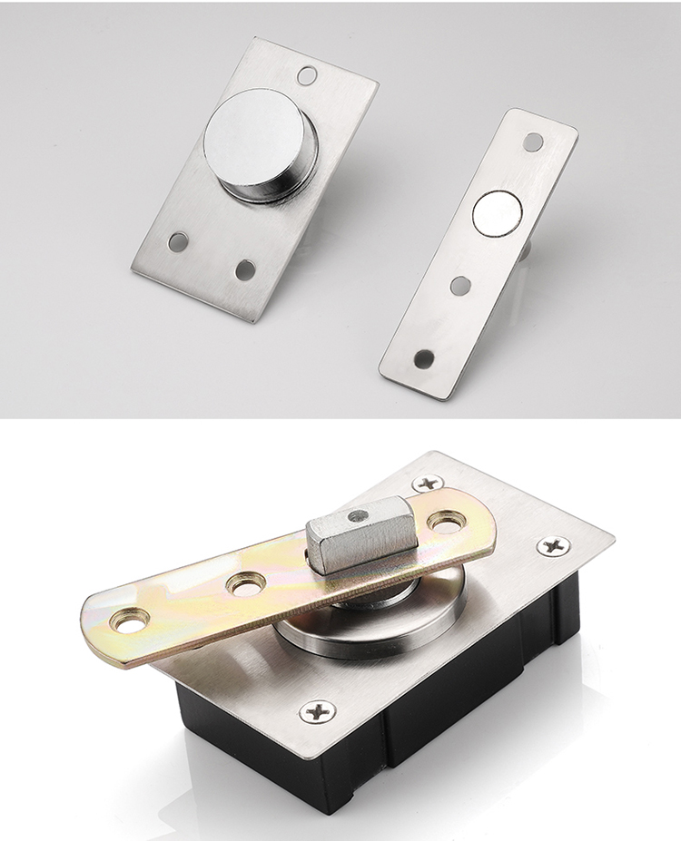 jing ping门转轴合页360度旋转轴不锈钢木门上下铰链门轴隐形暗藏天地