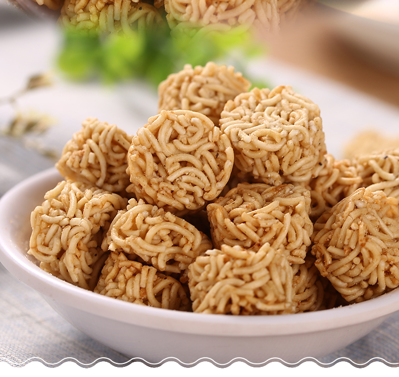 享食者拉面丸子90g2袋办公室休闲零食小吃好吃不贵的干脆面坚果炒货