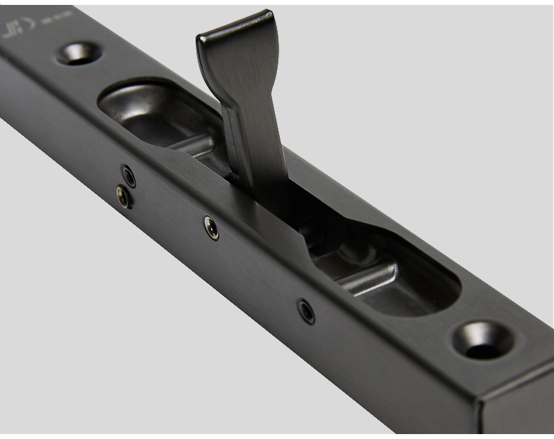 敬平销 隐形门插销不锈钢插销黑色门栓双开门暗装门销子母门暗插销大