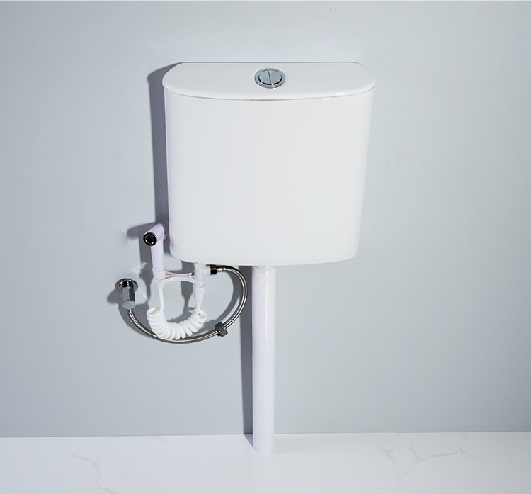 卫生间陶瓷水箱蹲便器厕所节能冲水箱蹲坑家用冲便器大冲力hqm a005