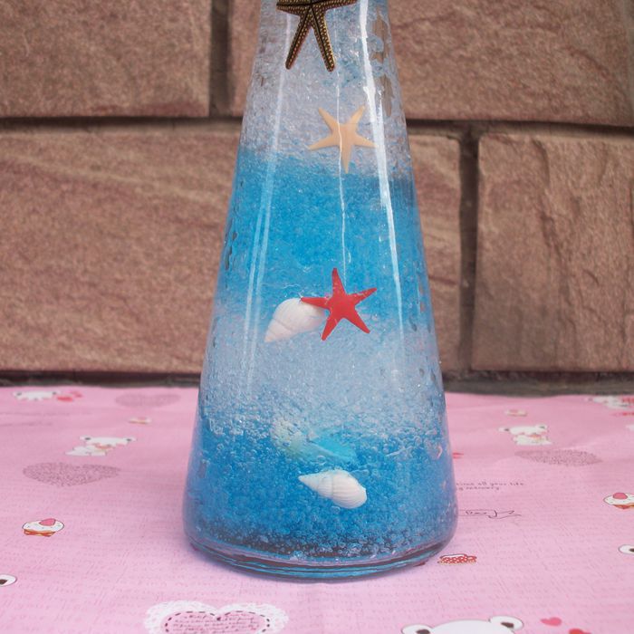 芙瑞迪创意礼品ky-yyp-8 新款098海洋宝宝diy许愿瓶摆件 带木塞生日礼