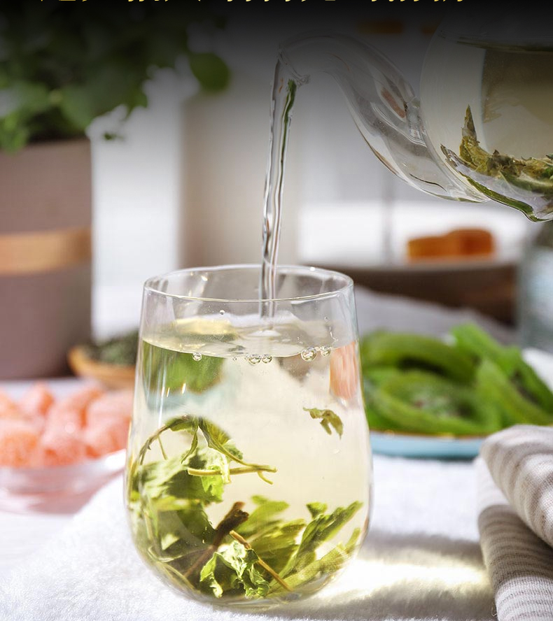 买2送1薄荷叶茶新鲜干薄荷叶颗粒泡水泡茶喝的清凉花茶茶叶茗愿新茶