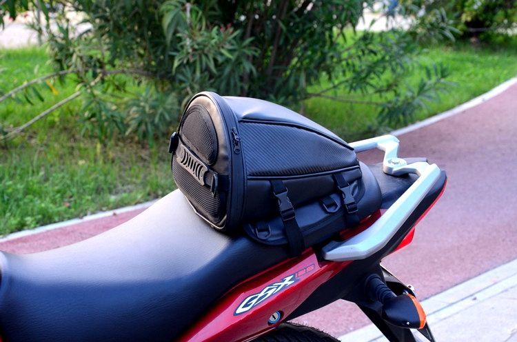 《摩托车后座包骑行包骑士包装备尾包挂包挎包边包袋子电动车包防水