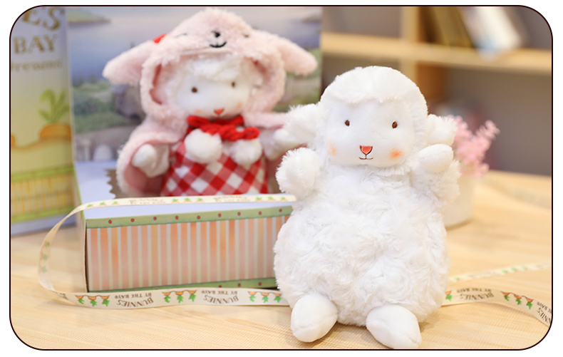 2020小羊bunnies by the bay小坐羊玩偶公仔毛绒玩具衣服生日礼新款